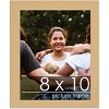PosterPalooza | Photo Size Classic Modern Yellow Frame - UV Acrylic, Foam Board Backing, Hanging Hardware - 2 of 4