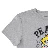 Ladies Nintendo Princess Peach Shirt - Mario, Luigi, Princess Peach Ladies Short Sleeve Retro Gaming Ribbed Tee - 3 of 4