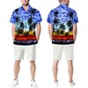 LA LEELA Mens Hawaiian Shirts Short Sleeve Button Down Shirt Men's Hawaii Shirts Boho Vacation Casual Summer Beach Shirts for Men Funny - 3 of 4