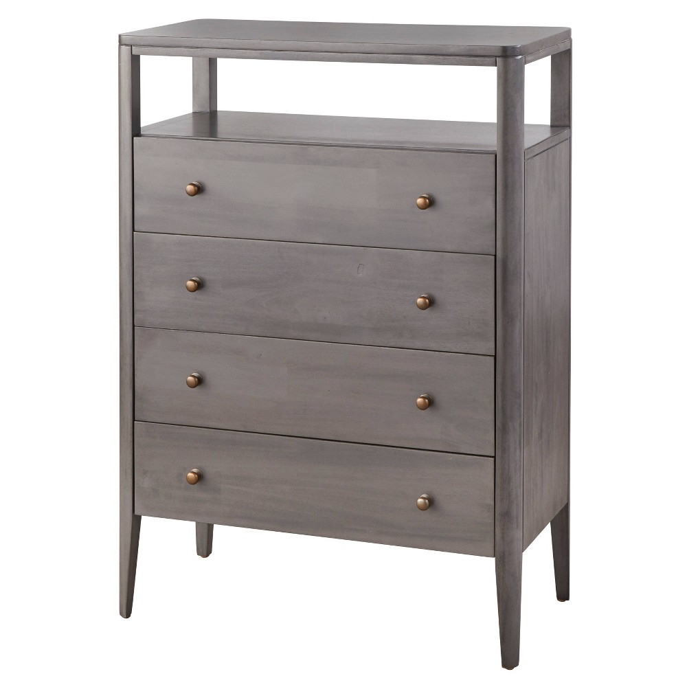 Photos - Dresser / Chests of Drawers Parc Multiuse Cabinet Gray - Lifestorey
