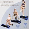 BalanceFrom Stepper Aerobico Regolabile Per Allenamento Con Piattaforma Step Trainer~p113108193