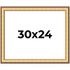 PosterPalooza | Traditional Gold Picture Frame - UV Acrylic, Backing Board, Hanging Hardware Included - 2 of 4