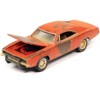 1969 Dodge Charger R/T Orange (Unrestored) "Barn Finds" 1/64 Diecast Model Car by Johnny Lightning - 3 of 3