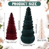 Large Honeycomb Christmas Tree - Paper Christmas Folding 3D Home Decoration Set with Magnetic Design. - 2 of 4