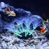 Unique Bargains Silicone Aquarium Simulation Coral Sunflower Fish Tank Landscape Decoration - 2 of 4