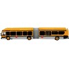 New Flyer Xcelsior XE60 Articulated Transit Bus Yellow with Black 1/87 (HO) Scale Diecast Model by Iconic Replicas - 2 of 4