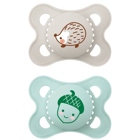 Mam Matte Original Unprinted Pacifier 6+ Months - Unisex - 2pc : Target