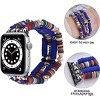 Worryfree Gadgets Fashion Preppy Stack Handmade Elastic Band for Apple Watch 38/40/41mm - image 2 of 4