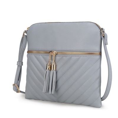 MKF Collection Winnie Quilted Vegan Leather Women’s Crossbody Bag by Mia K