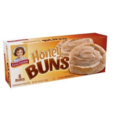 Great Value Iced Honey Buns, 8 Count