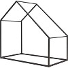 Acekool Kids House Bed - Twin Metal Frame with Roof - 3 of 4
