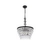 Elegant Lighting Nordic 5 - Light Pendant in  Black - 2 of 3