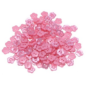 Unique Bargains Resin 2-Hole Craft Replacement Flower Sewing Buttons 150 Pcs - 1 of 4