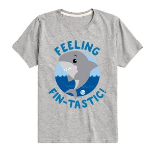 Boys' - Fisher Price - Feeling Fintastic Shark Short Sleeve Graphic T-Shirt - 1 of 4