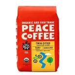 Peace Coffee Organic Fair Trade Twin Cities Blend Dark Roast Ground Coffee - 12oz