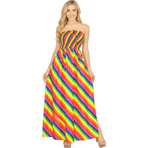 marina formal dresses Michaela Formal Rainbow Sequin Dress main image 0
