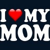 Men's Design By Humans I Love My Mom Bold Text By ArmyTee T-Shirt - 2 of 2