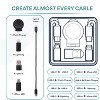 Ampere 8-in-1 Emergency Travel Cable Kit - Biodegradable Pocket-Sized Adapter Kit (Galaxy Watch Version) - image 3 of 4