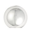 Northlight 6ct Silver Shiny Finish Glass Christmas Ball Ornaments - 4" (100mm) - 3 of 4