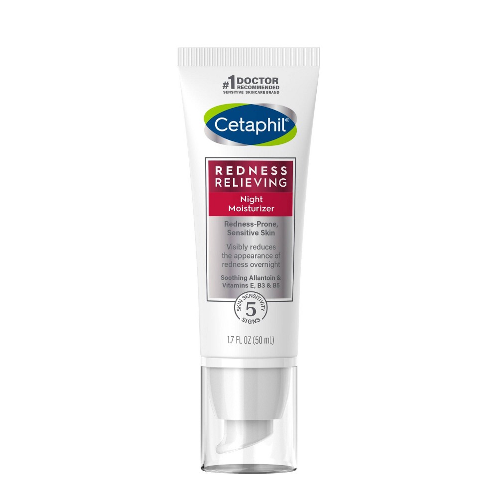 Cetaphil Redness Night Relief Moisturizer Unscented - 1.7oz