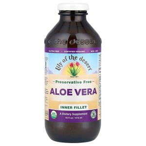 Lily of the Desert Aloe Vera Juice, Inner Fillet, 16 fl oz (473 ml) - 1 of 2