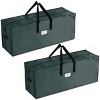 Pure Garden 48" Storage Bags Green - 2pk - 2 of 4