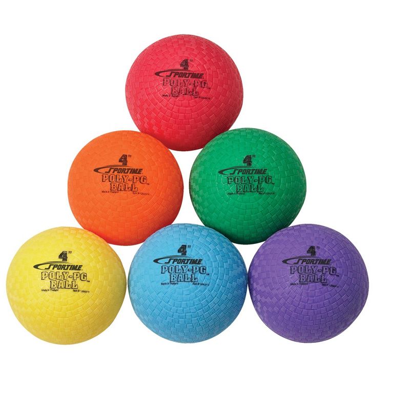 Sportime Poly PG Balls, 10 Inches, Each, Blue, 2 of 3