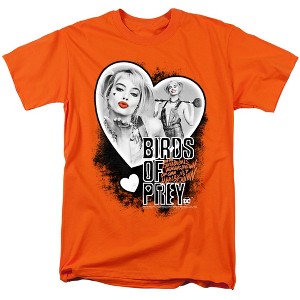Birds Of Prey Heart Harley Adult T-Shirt - 1 of 4