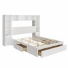 Merax Pine Wood Platform Bed with All-In-One Storage - 4 of 4