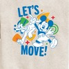 Boys' - Disney - Lets Move Graphic Long Sleeve Fleece Sweatshirt - 2 of 4