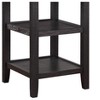 NicBex Round Dining Table Transitional Style Counter Height Table with 2 Display Shelves for Dining Room - image 2 of 4