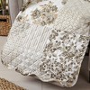 Reversible Stitched Patchwork Sofa Furniture Protector - Great Bay Home - 2 of 4