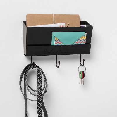 Wall Mount Mail Holder Target - Wall Hanging Letter Bin