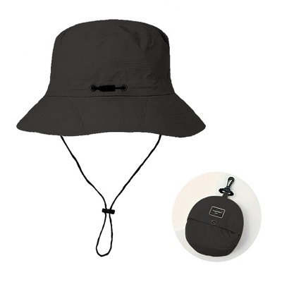 Acoinel Lightweight Bucket Hat with Drawstring Closure, Sun Hat for Fishing, Gardening, Rowing