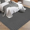 Washable Area Rugs 9x12 Rug for Living Room Non Slip Rug Soft Area Rug for Bedroom Braided Print Throw Rugs Stain Resistant Carpet for Dining Room - 3 of 4