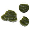 Unique Bargains Aquarium Terrariums Mountain for Fish Tank Landscape Decoration Gray Green 2.36" Height 1pcs - 3 of 4