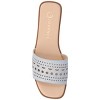 Journee Women's Brodie Flat Sandals - 4 of 4