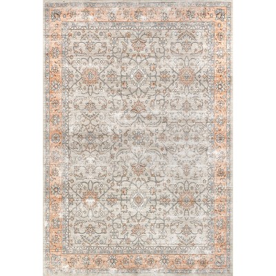 nuLOOM Marlena SpinClean Machine Washable Stain-Resistant Area Rug