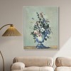Art Remedy Paul Cezanne - Flowers in a Rococo Vase Vintage Classic Roses Wall Art Framed - 2 of 4