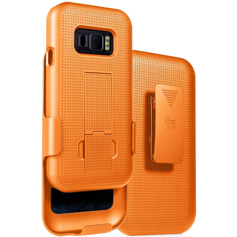 Nakedcellphone Case with Stand and Belt Clip Holster for Samsung Galaxy XCover FieldPro, 1 of 8