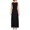 Lands' End Women's Cotton Modal Sleeveless Tie Waist Maxi Dress - 2 of 3