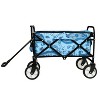 KTMBDW Collapsible Folding Wagon, Heavy Duty, Utility Wagon for Sports, Camping, Garden, and Shopping - 4 of 4