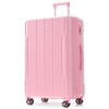 Cesicia Hardshell Luggage, Lightweight Durable ABS Suitcases with Double Wheels, Expandable 28-inch Checked Luggage - 4 of 4