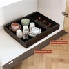 Expandable Pull Out Cabinet Organizer 12.6", Heavy Duty Slide Out Drawer with Adhesive, Kitchen Pantry Bathroom Storage - 3 of 4