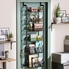 Over The Door Organizer, Pantry Organizer Rack, Metal Over Door Hanging Organizer With Adjustable Baskets For Home Kitchen 4/6 layers black - 2 of 4