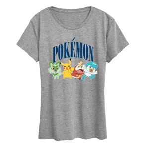 Women's - Pokémon - Scarlet & Violet Collegiate Short Sleeve Graphic T-Shirt - 1 of 4