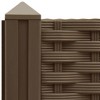 vidaXL Raised Bed 15.7"x15.7"x28" Polypropylene - 4 of 4