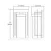 Elk Home Overton 1 - Light Wall Light in  Matte Black - 2 of 4