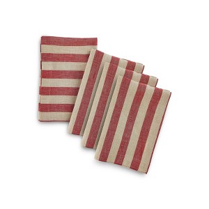 Solino Home stripe Linen Dinner Napkins | Sorrento Stripe - 1 of 4
