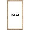 PosterPalooza | 16x32 Modern Bamboo Picture Frame, UV Acrylic, 5 Finishes - 2 of 4
